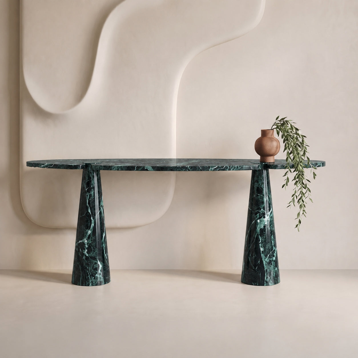 Duo Marble Console Table