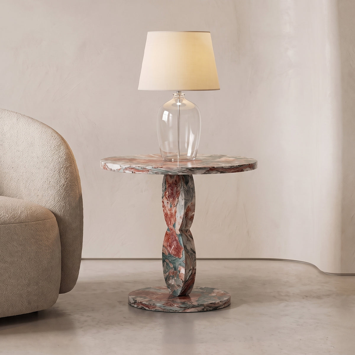Vesper Marble Side Table