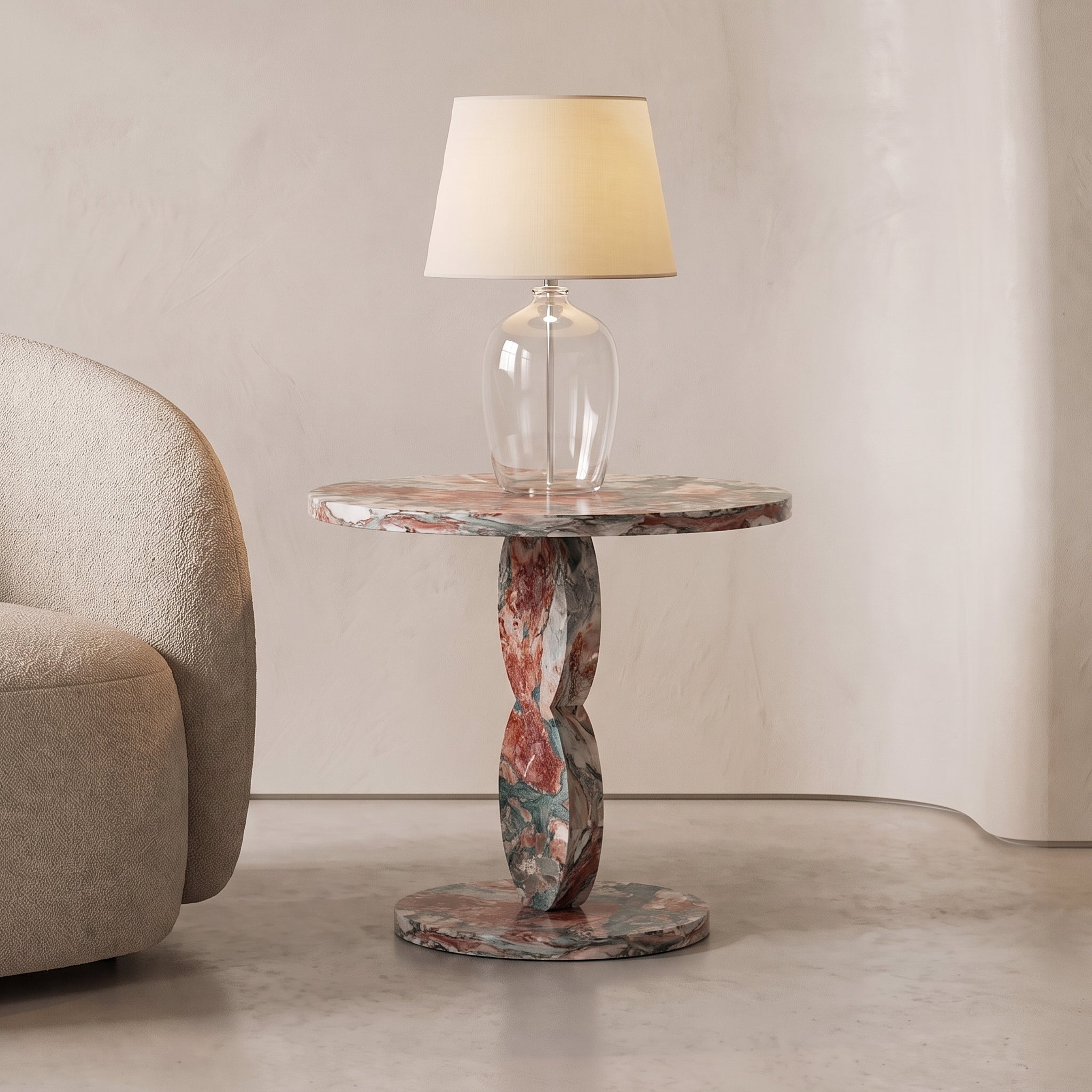 Vesper Marble Side Table