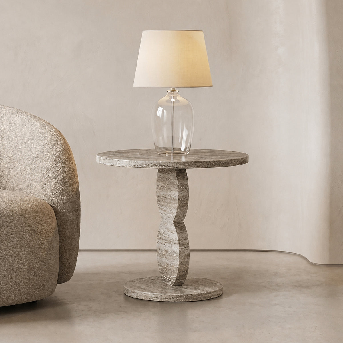 Vesper Marble Side Table