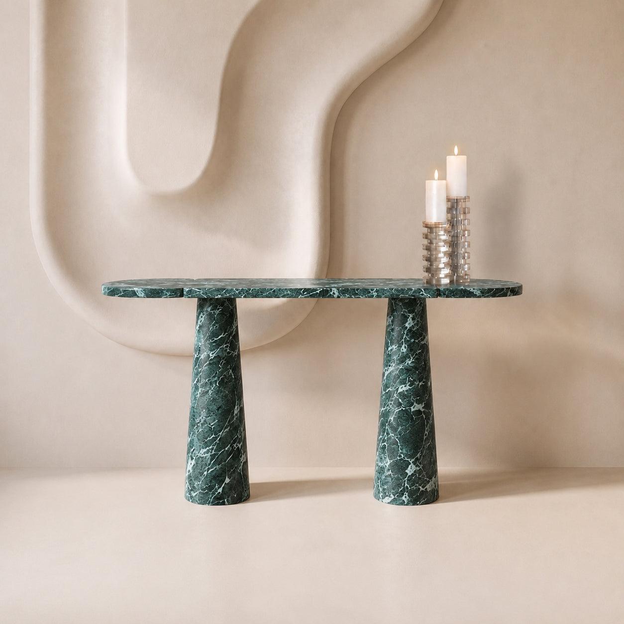 Aurelia Marble Console Table