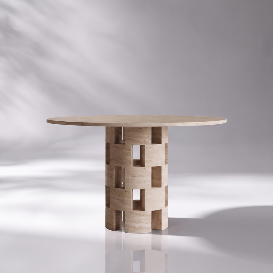 Mesa de comedor de mármol Vetra