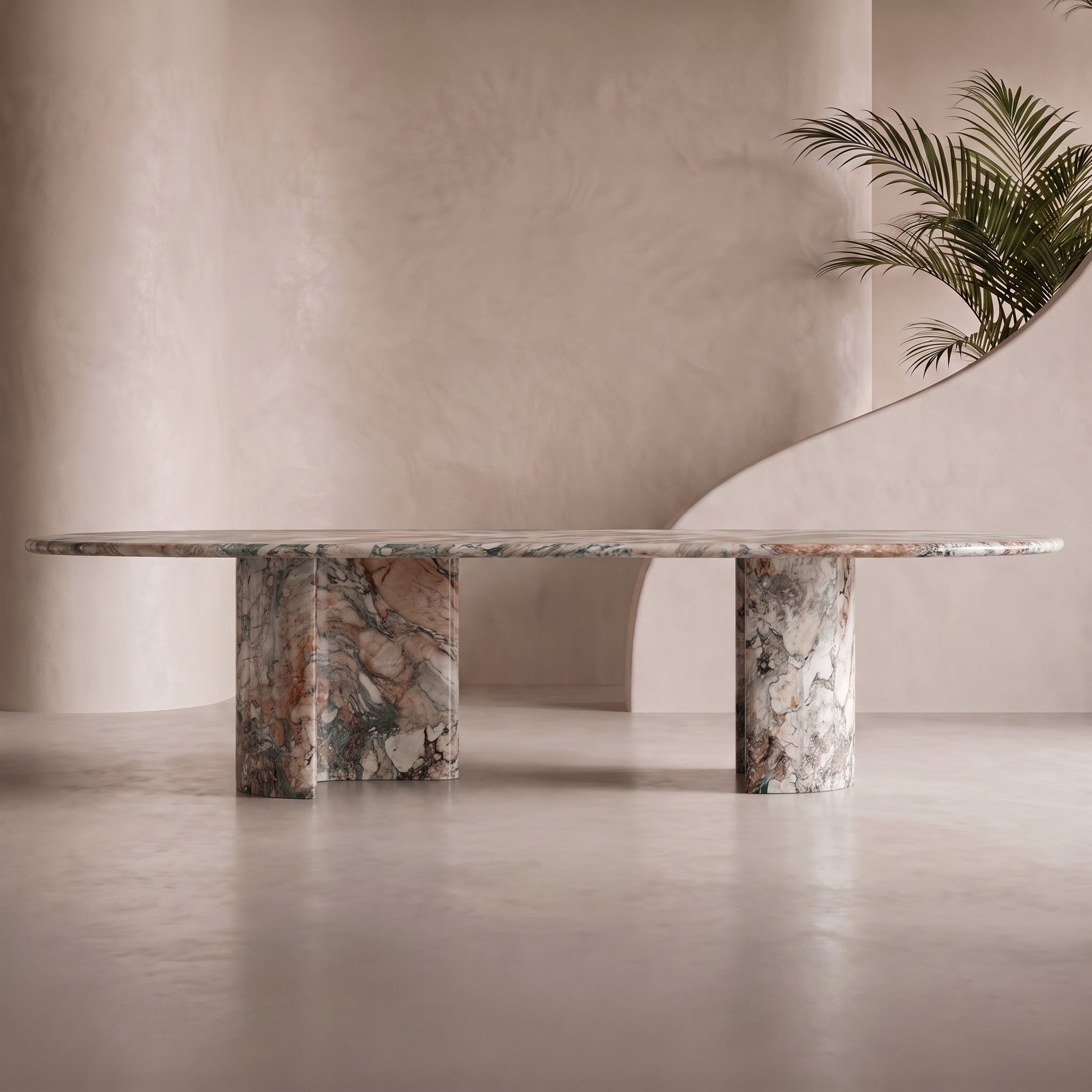 Caden Marble Dining Table