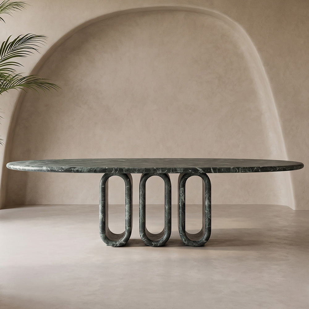 Luma Marble Dining Table