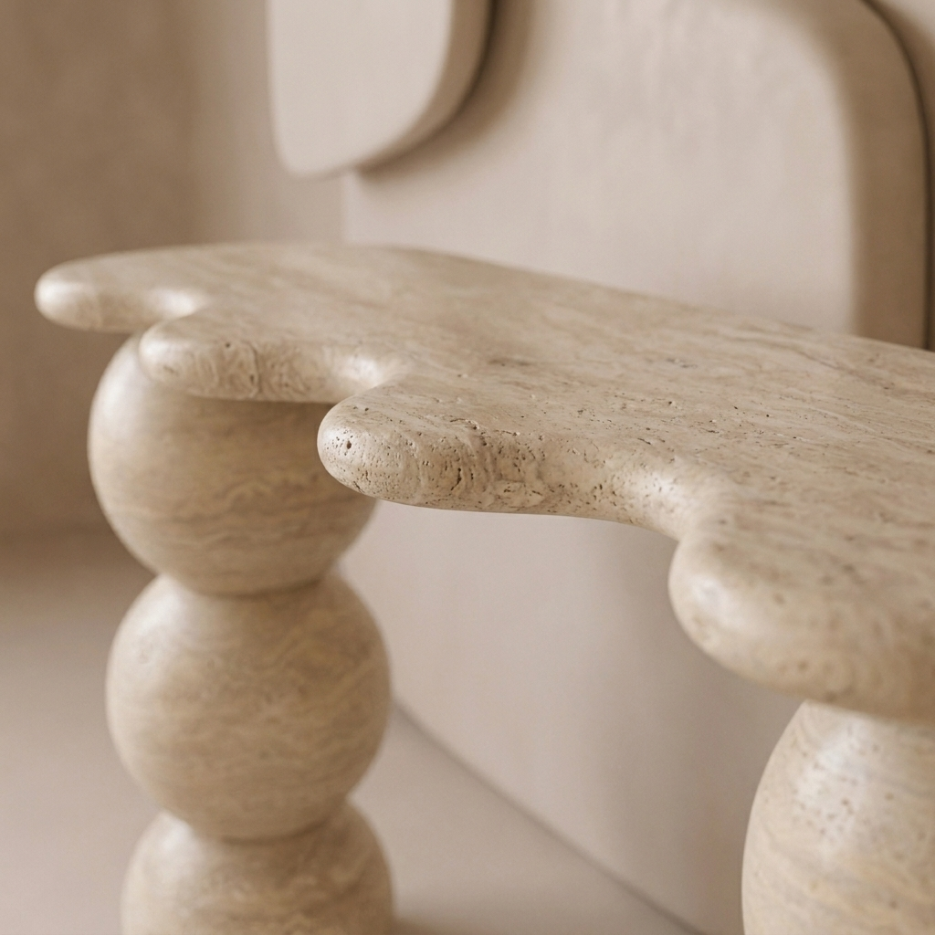 Orb Marble Console Table | Stoneage Interiors