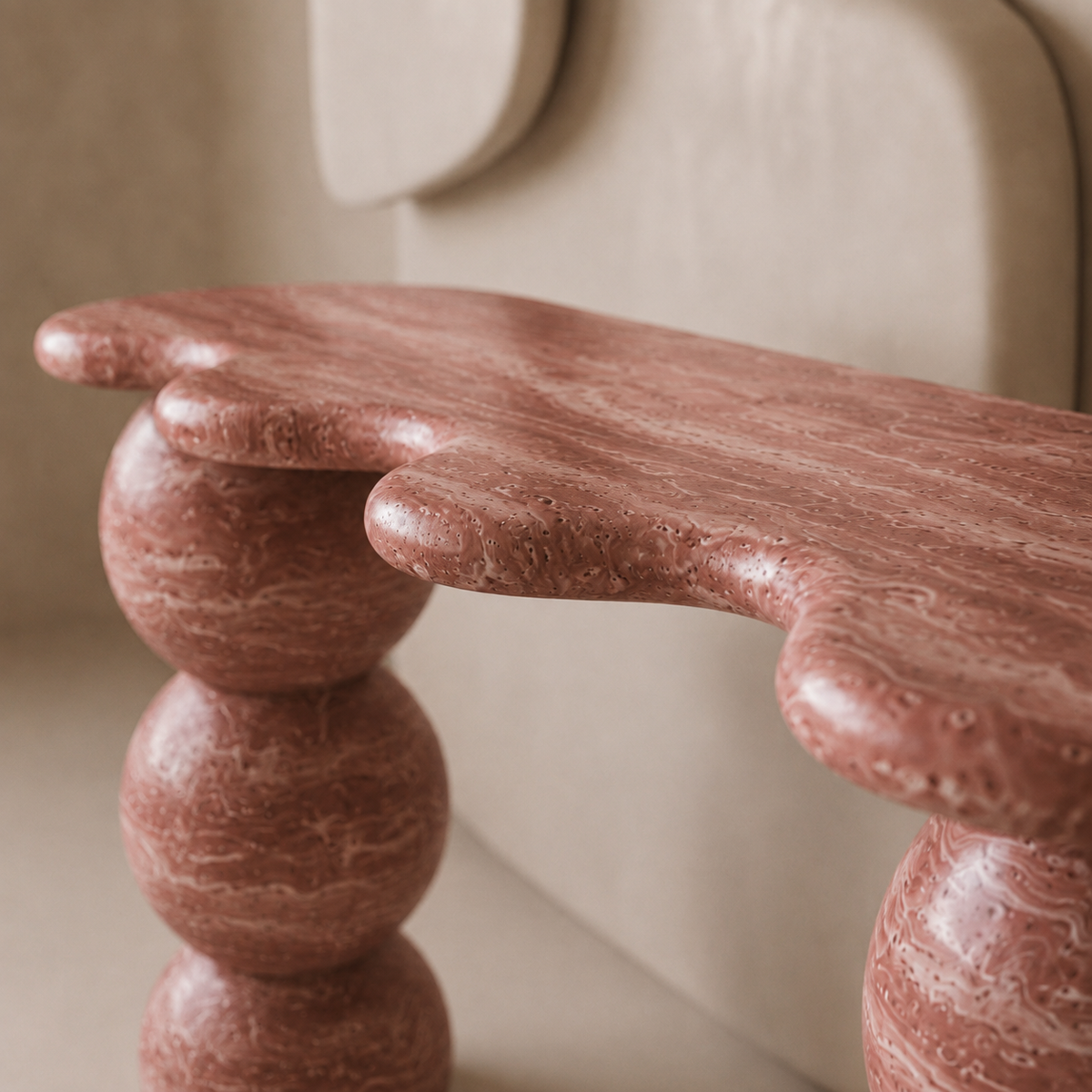 Orb Marble Console Table | Stoneage Interiors
