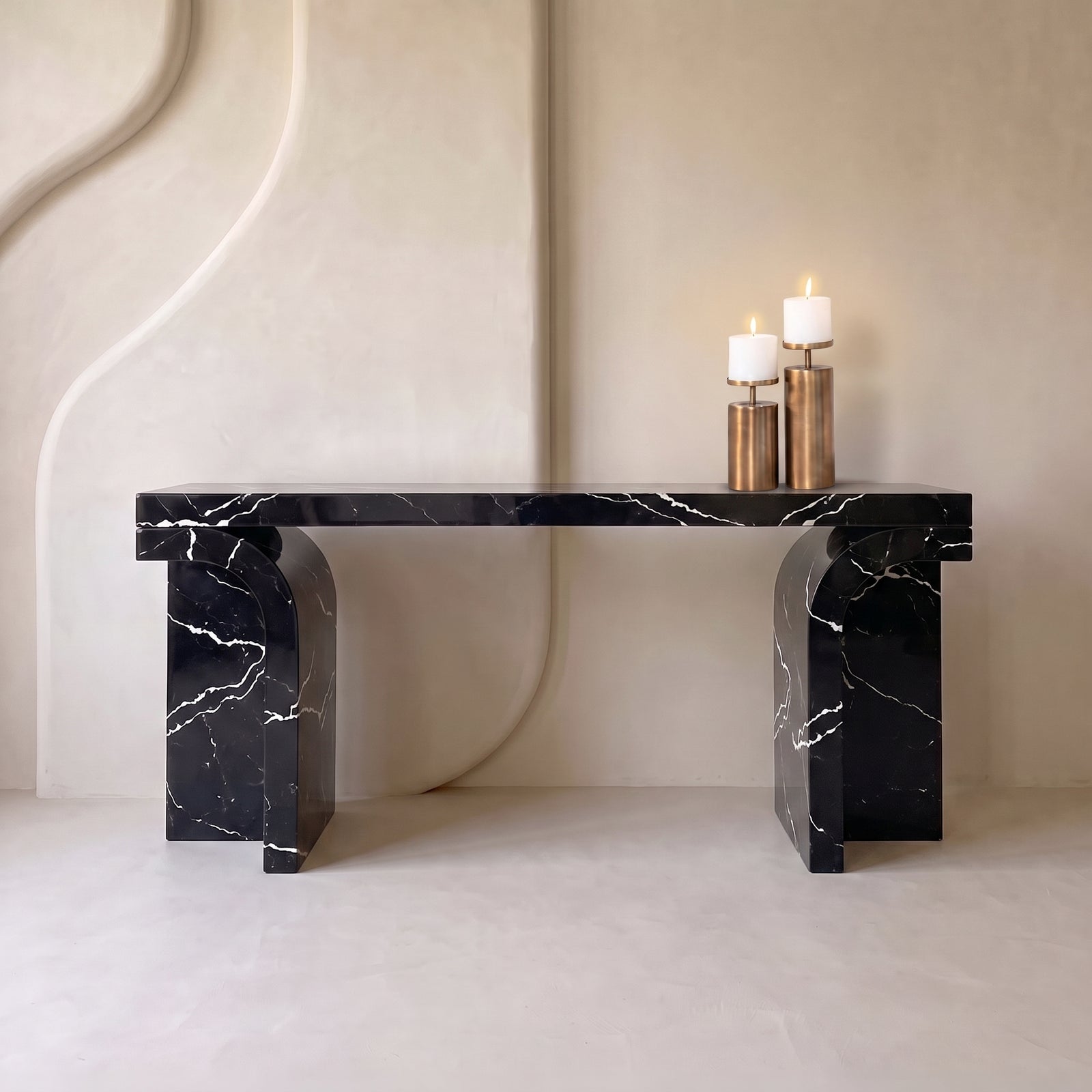 Arcus Marble Console Table
