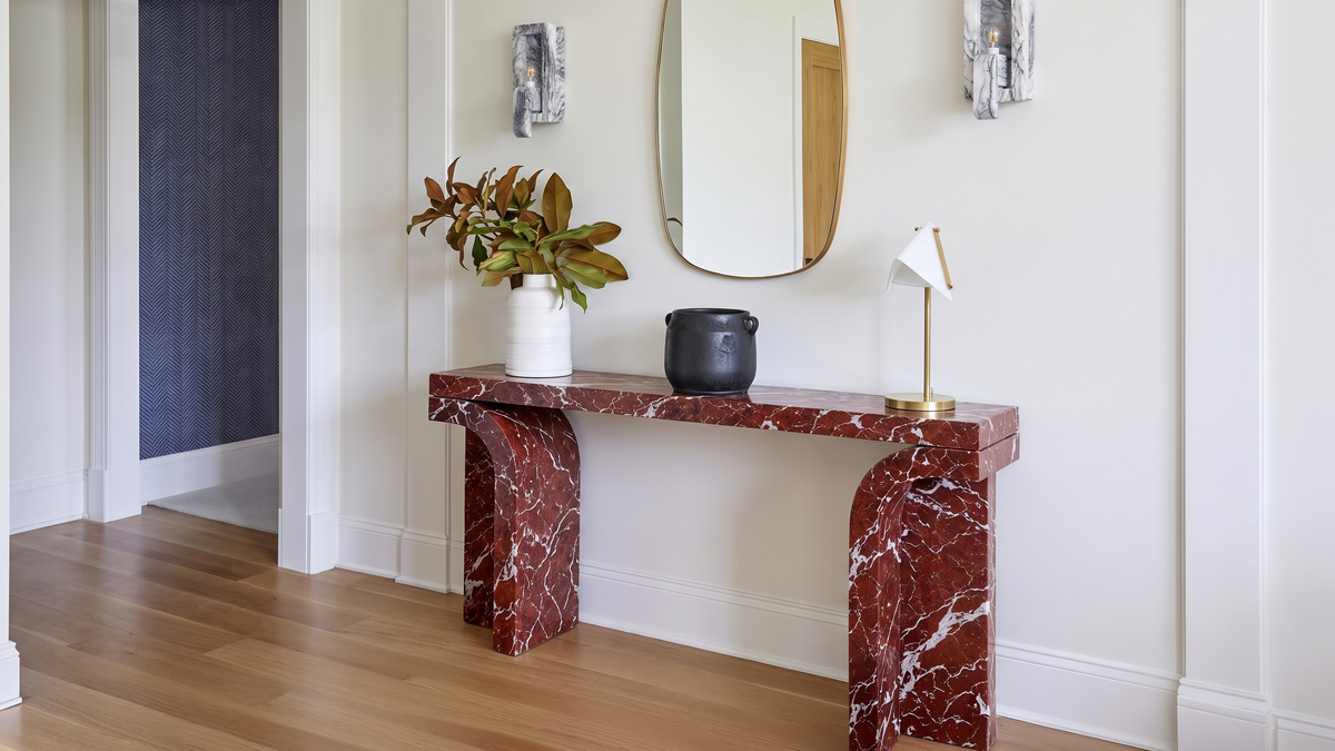 Arcus Marble Console Table