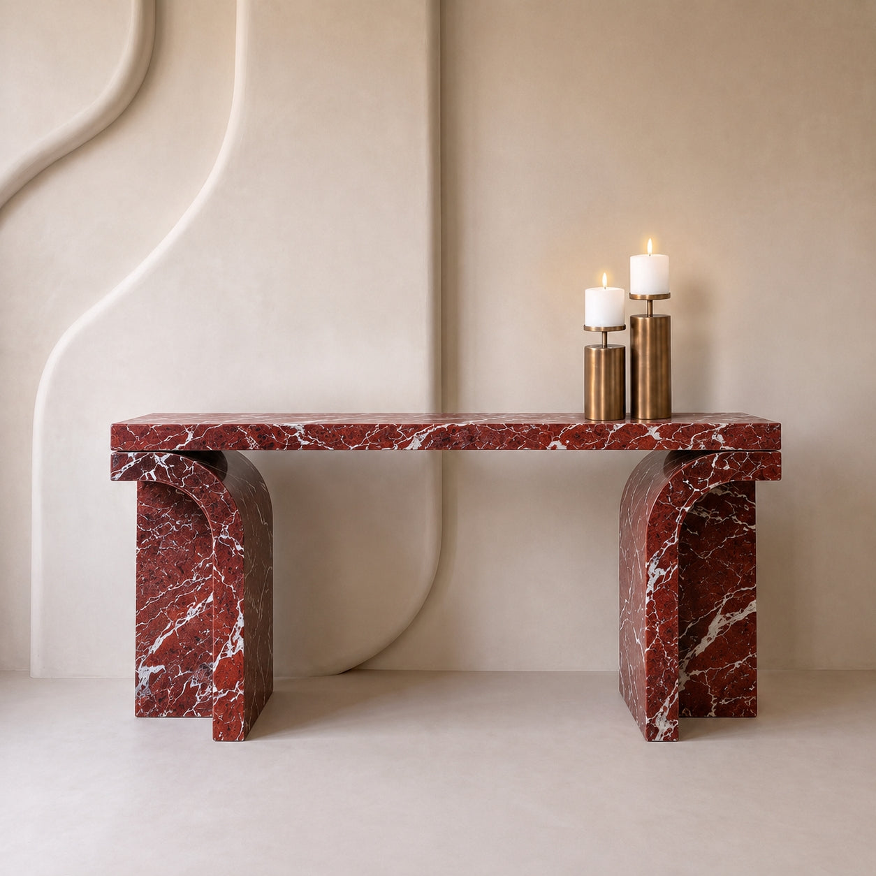 Arcus Marble Console Table