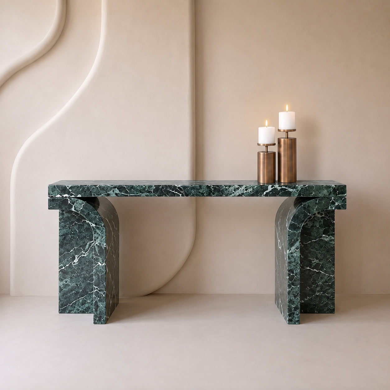 Arcus Marble Console Table