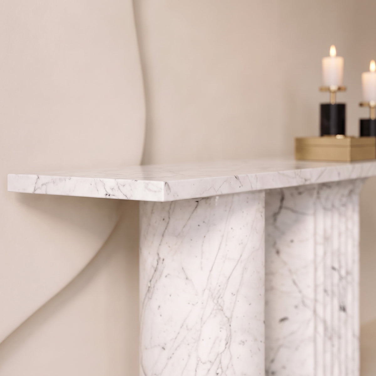 Marvello Marble Console Table