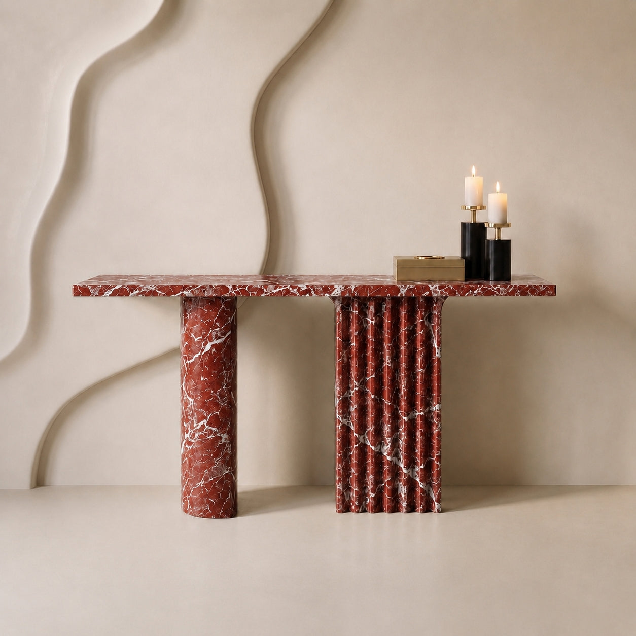 Marvello Marble Console Table