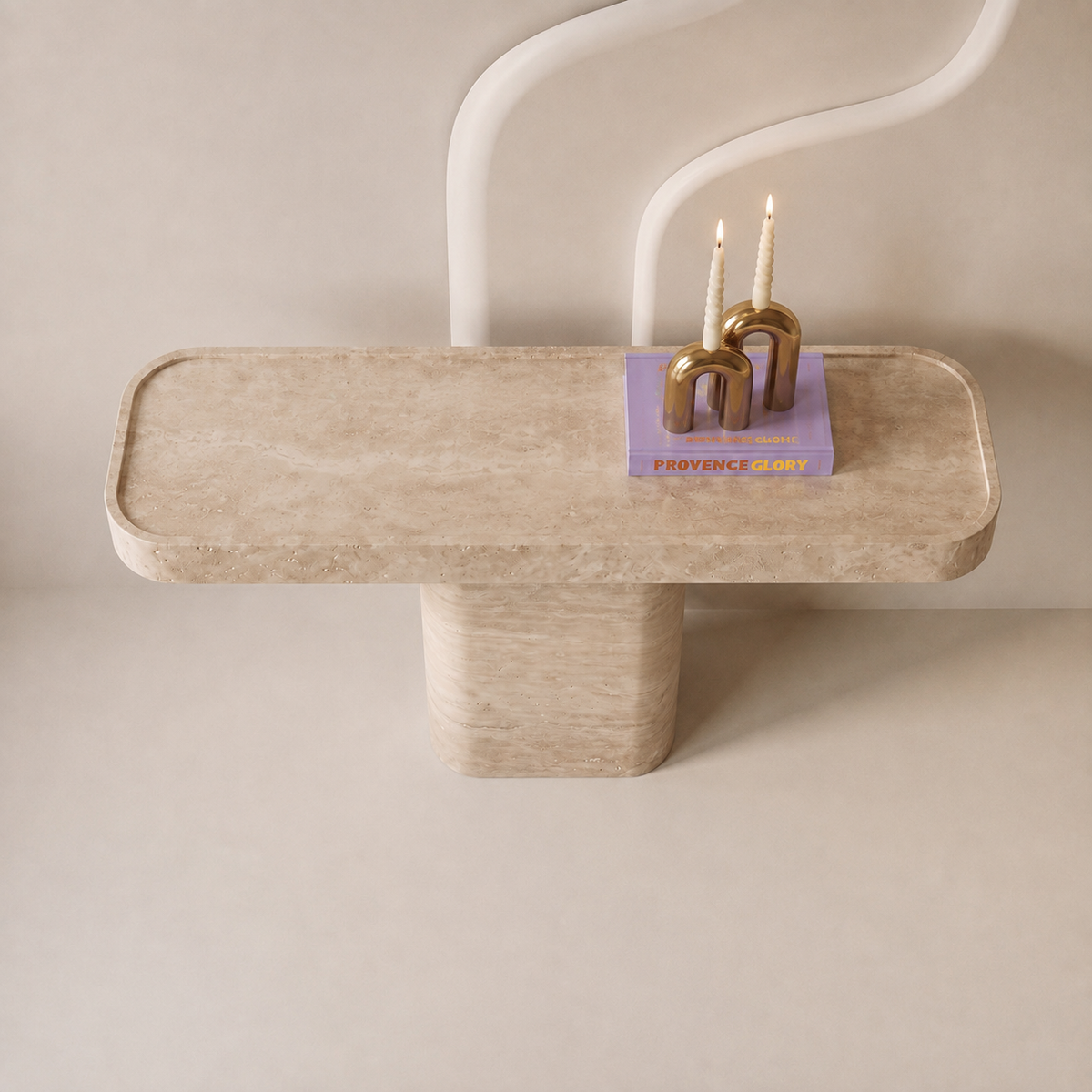 Luna Marble Console Table | Stoneage Interiors