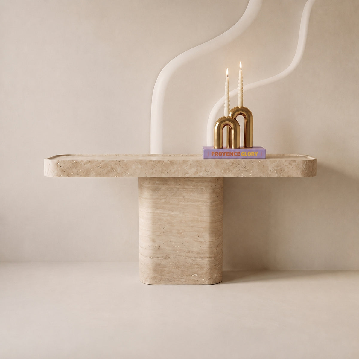 Luna Marble Console Table