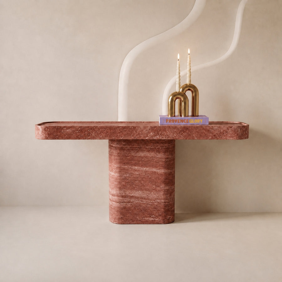 Luna Marble Console Table