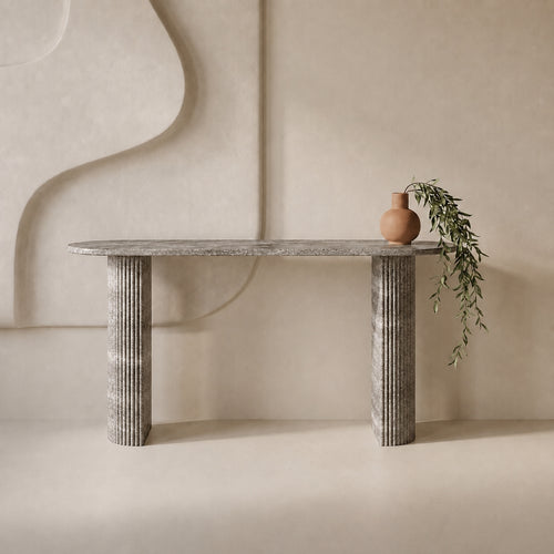 Arcadia Marble Console Table