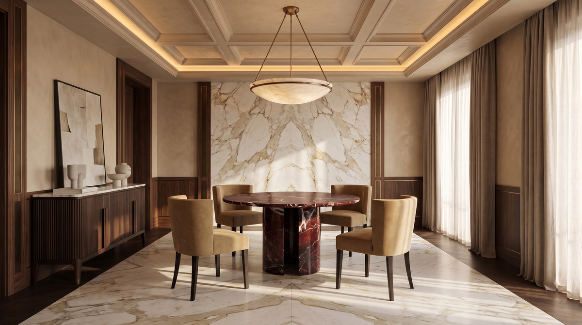 Varen Marble Dining Table