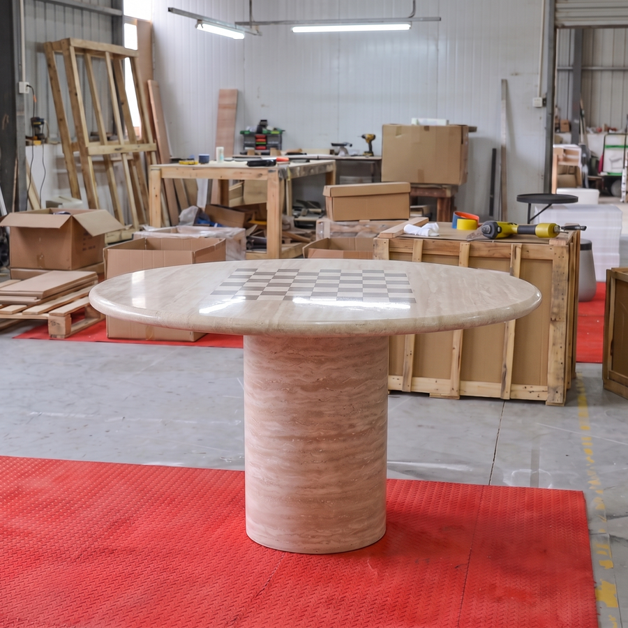 Checkmate Marble Dining Table