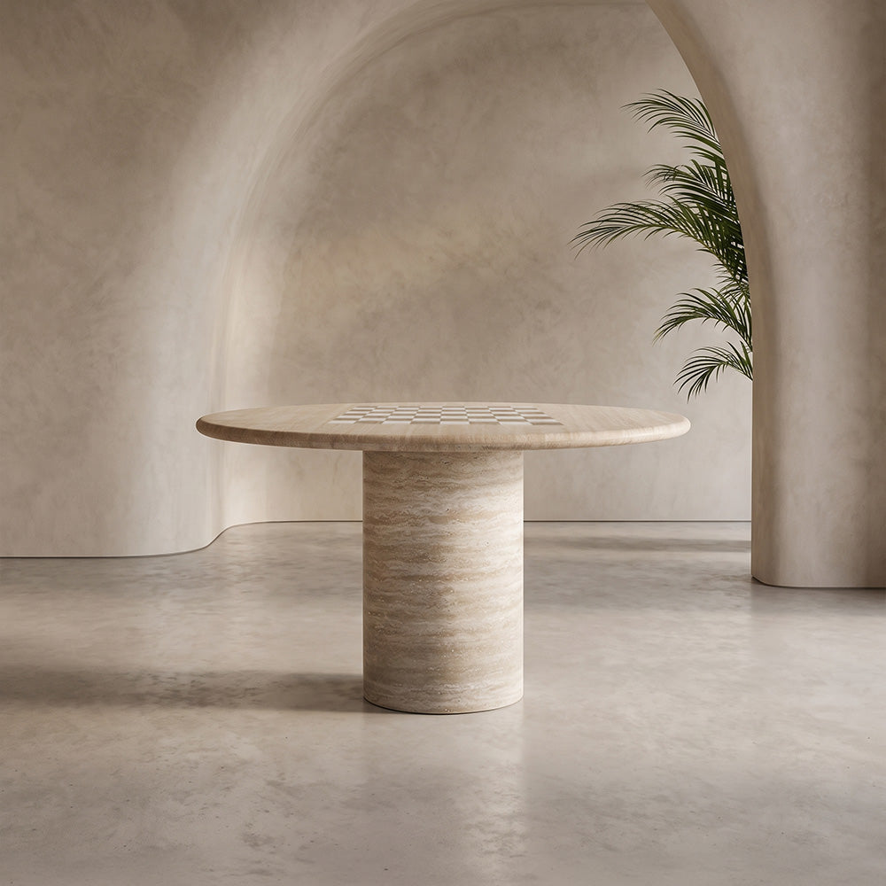 Checkmate Marble Dining Table