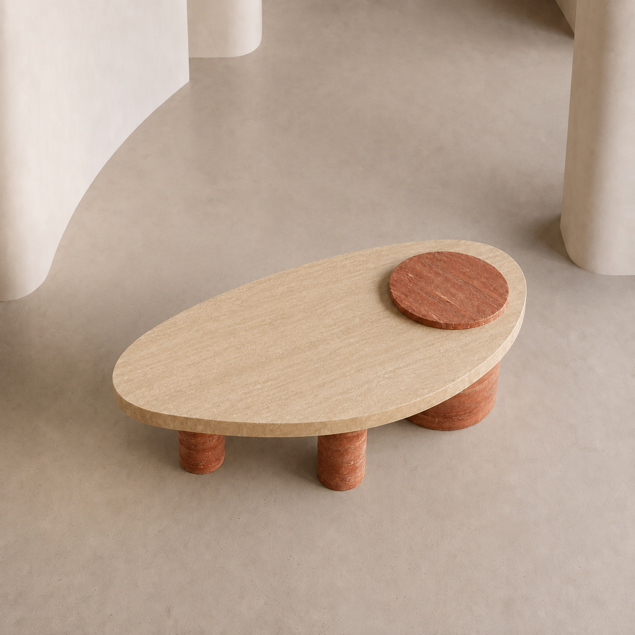 Eclipse Marble Coffee Table