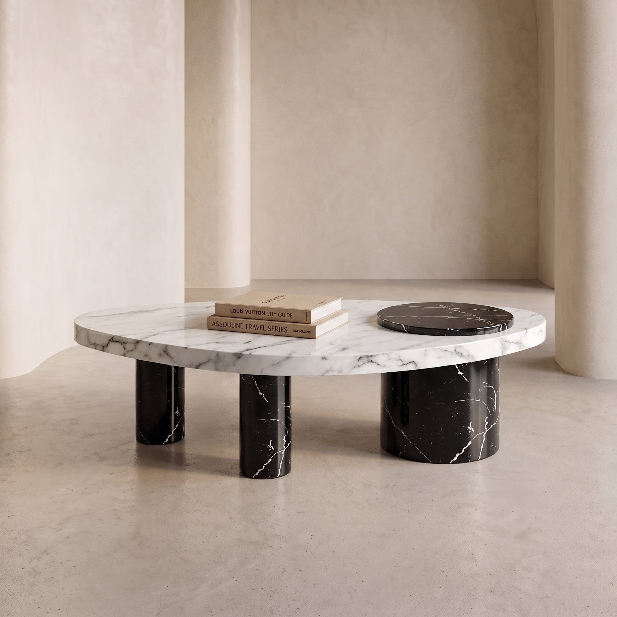 Eclipse Marble Coffee Table