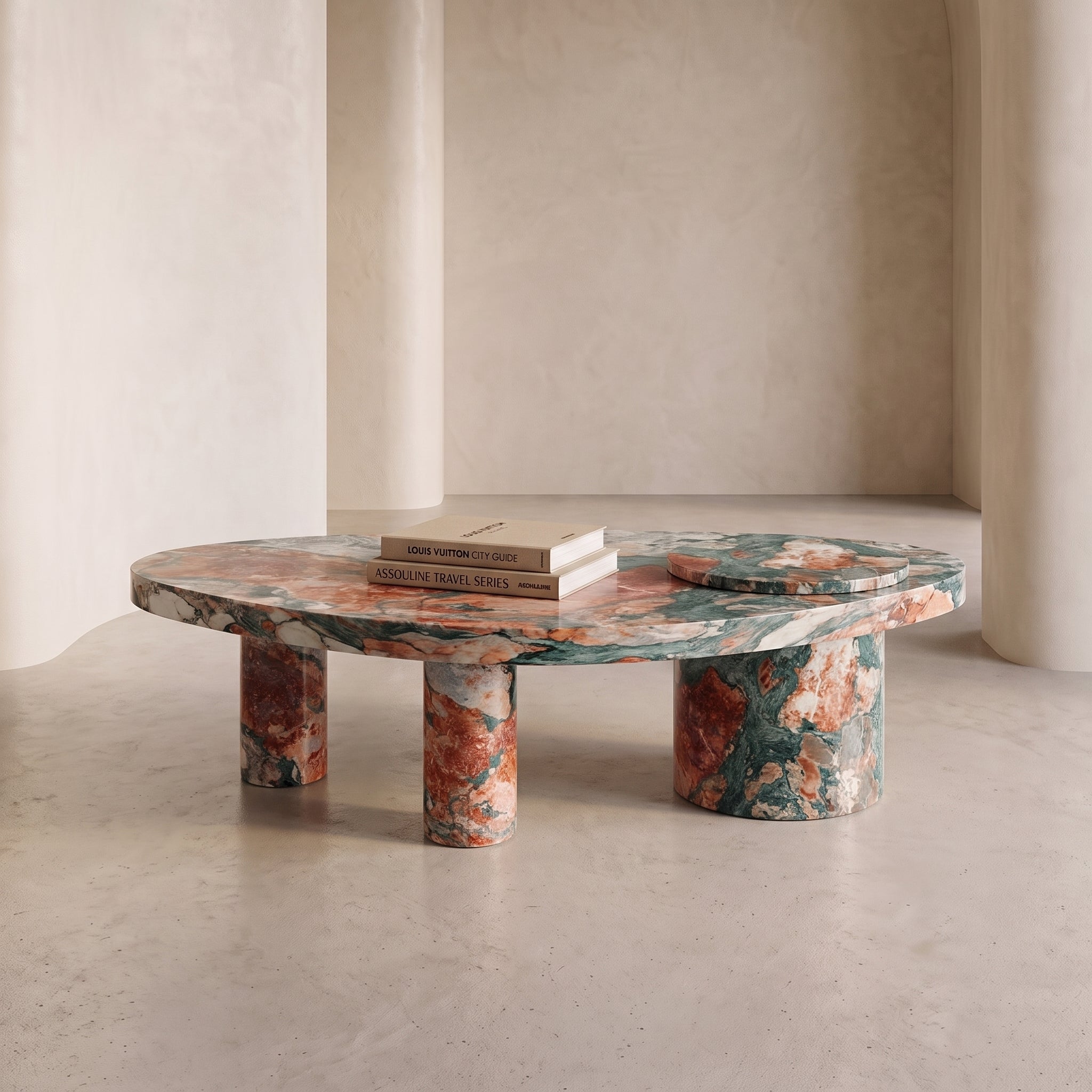 Eclipse Marble Coffee Table