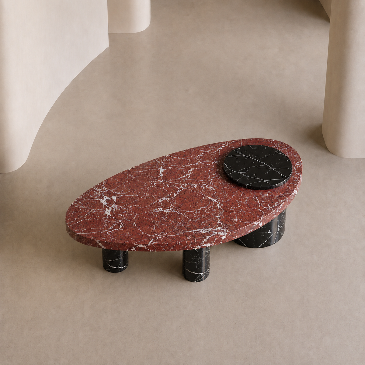 Eclipse Marble Coffee Table
