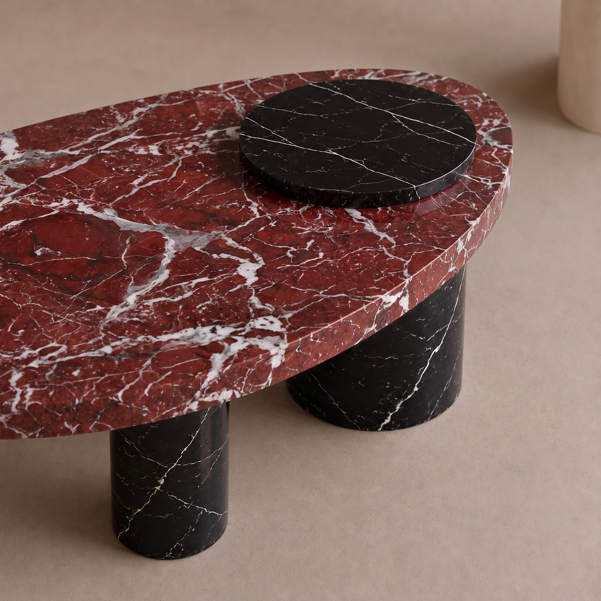 Eclipse Marble Coffee Table