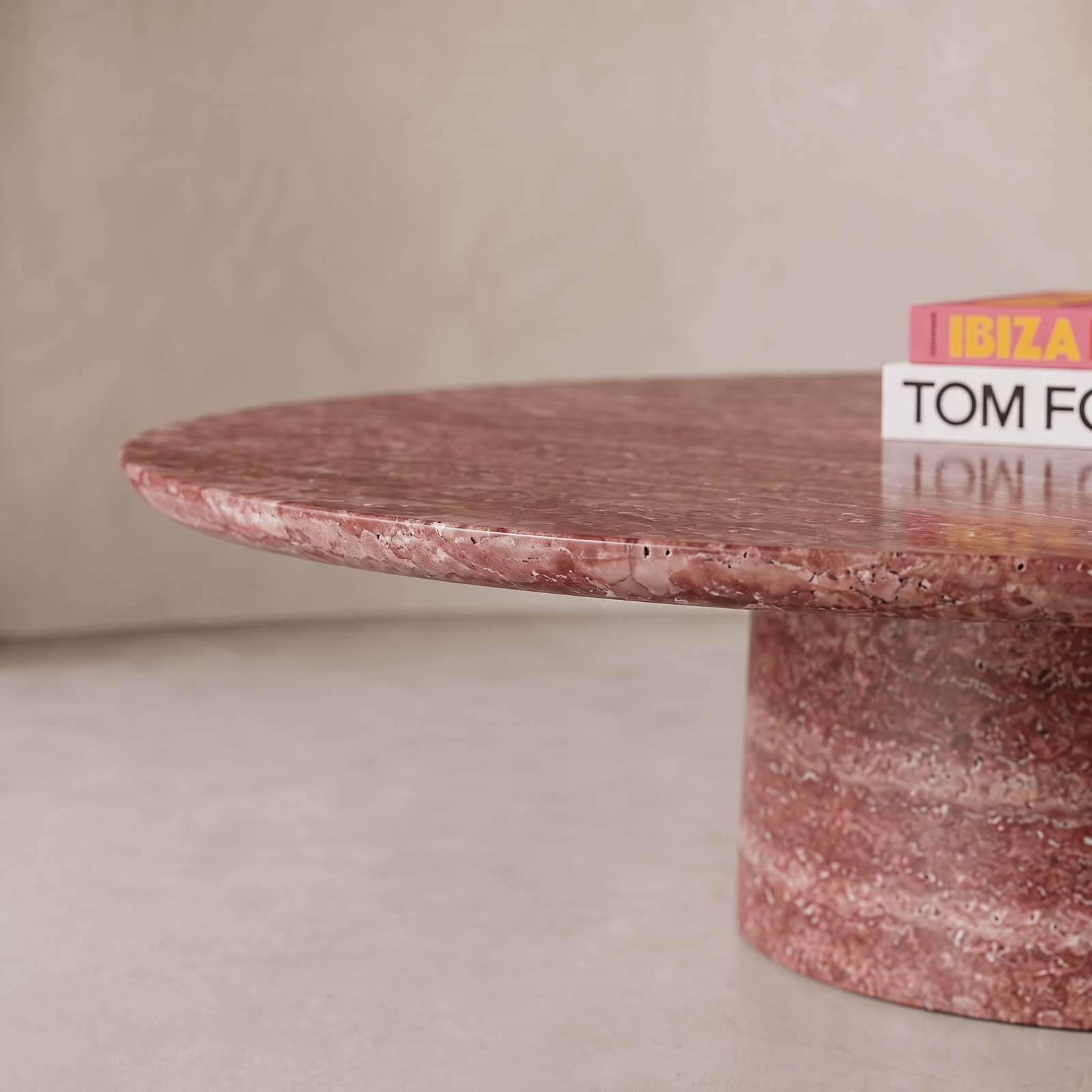Cirrus Travertine Coffee Table