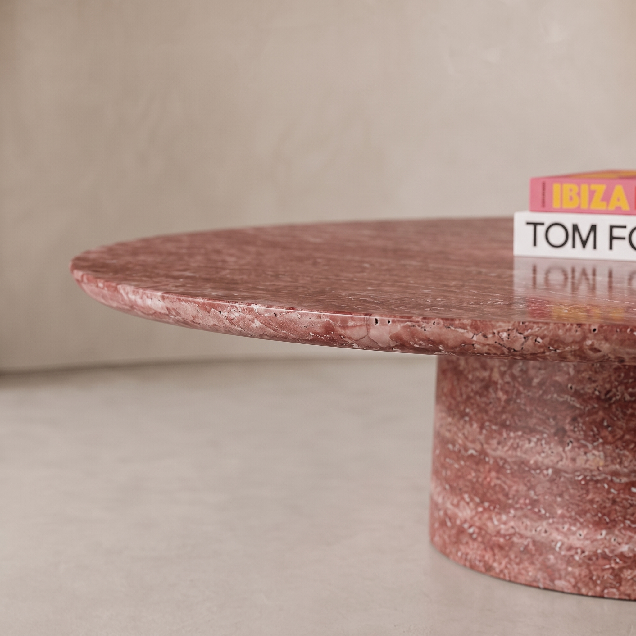Cirrus Travertine Coffee Table