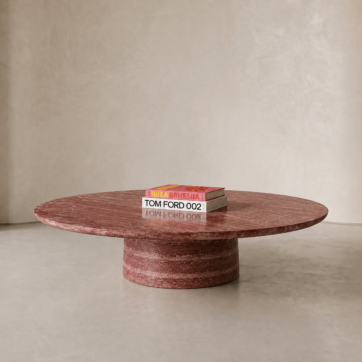 Cirrus Travertine Coffee Table