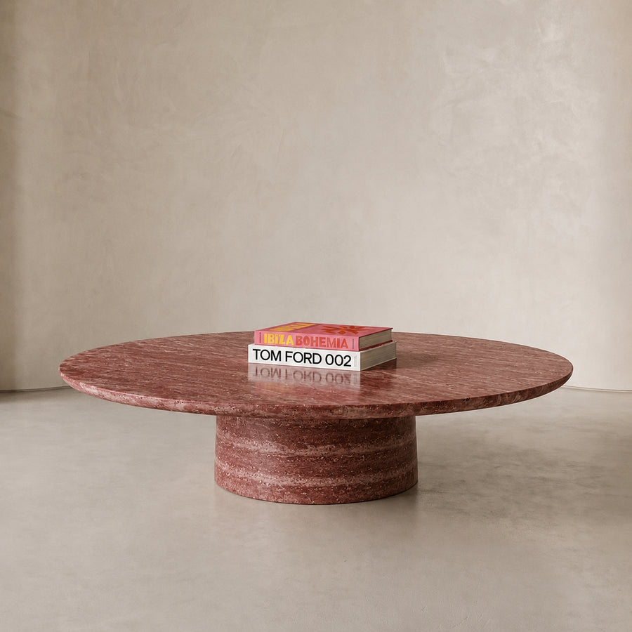 Cirrus Travertine Coffee Table