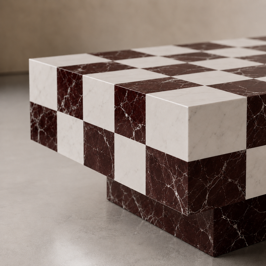 Mosaic Marble Coffee Table