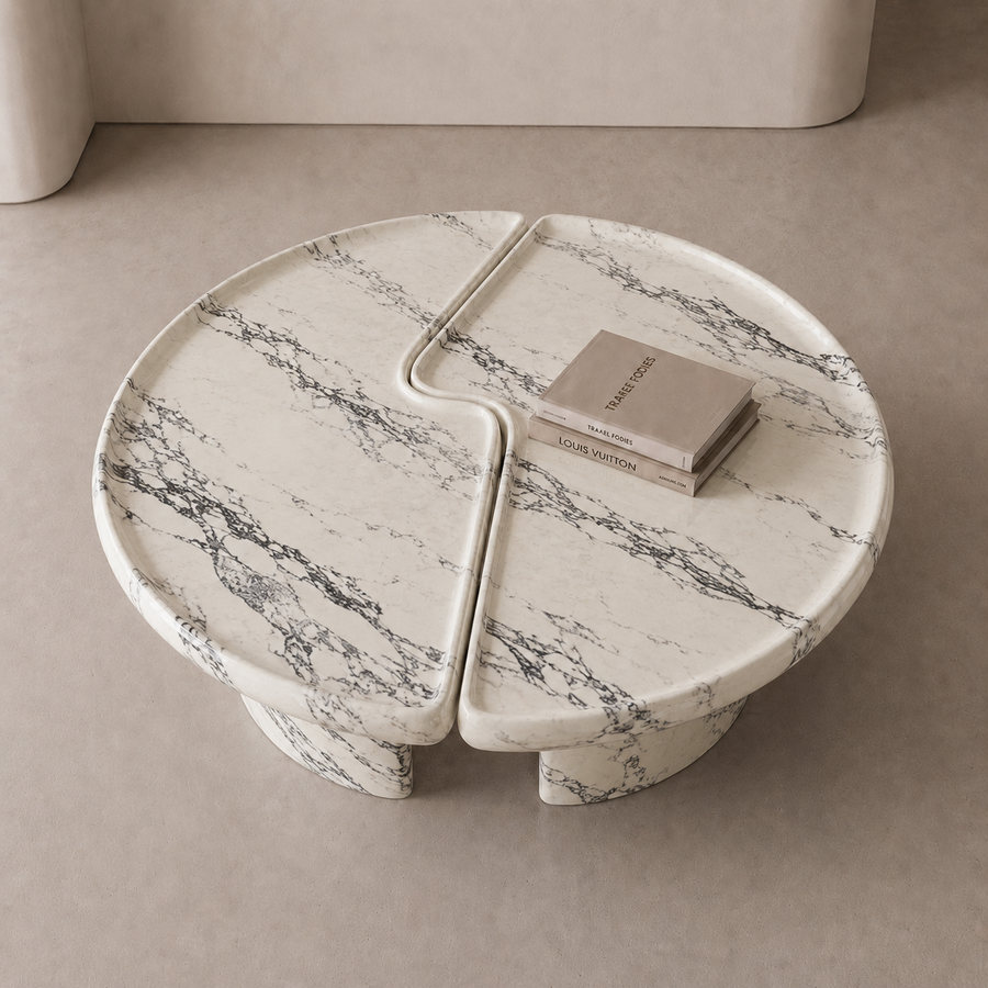 Eclipse Marble Coffee Table