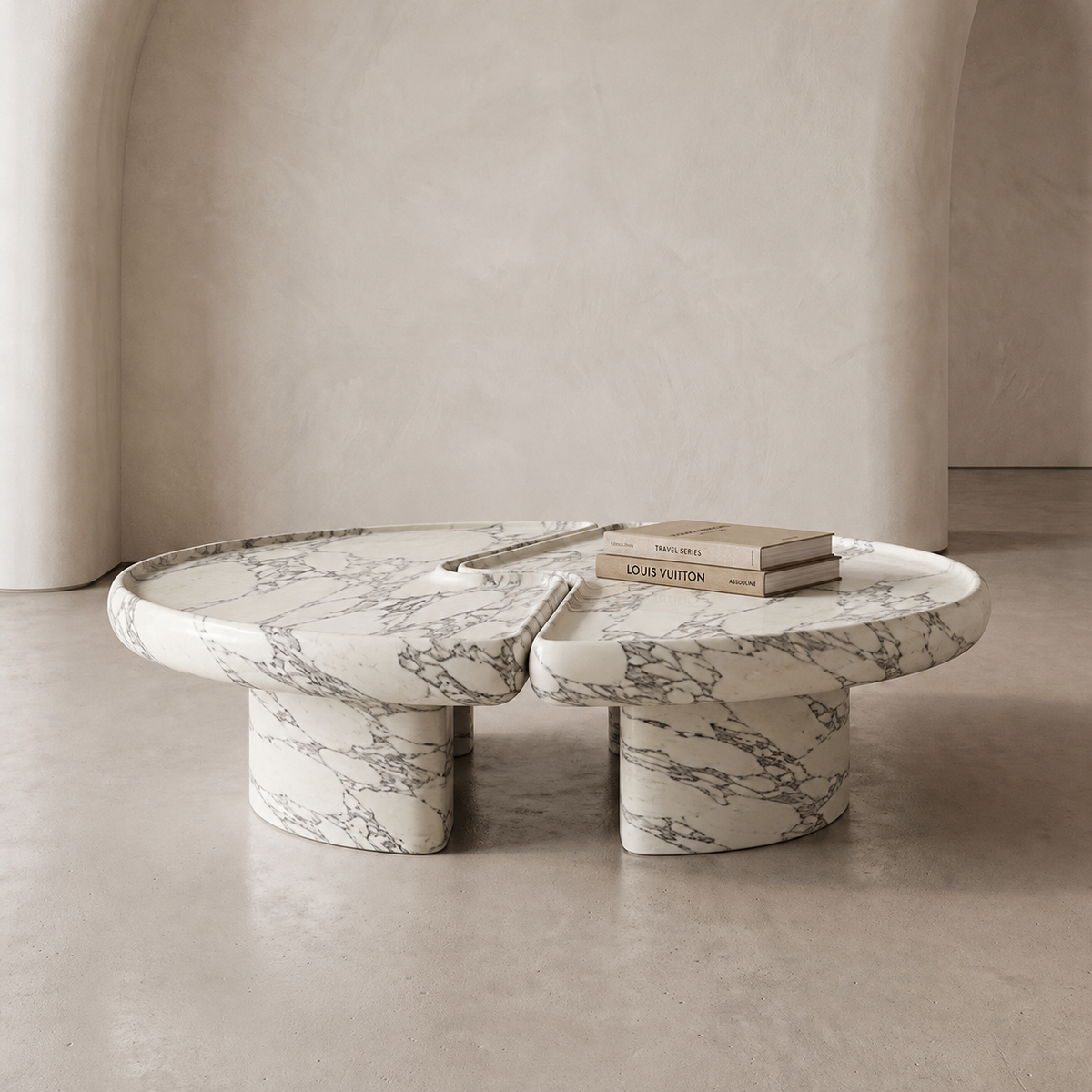 Eclipse Marble Coffee Table