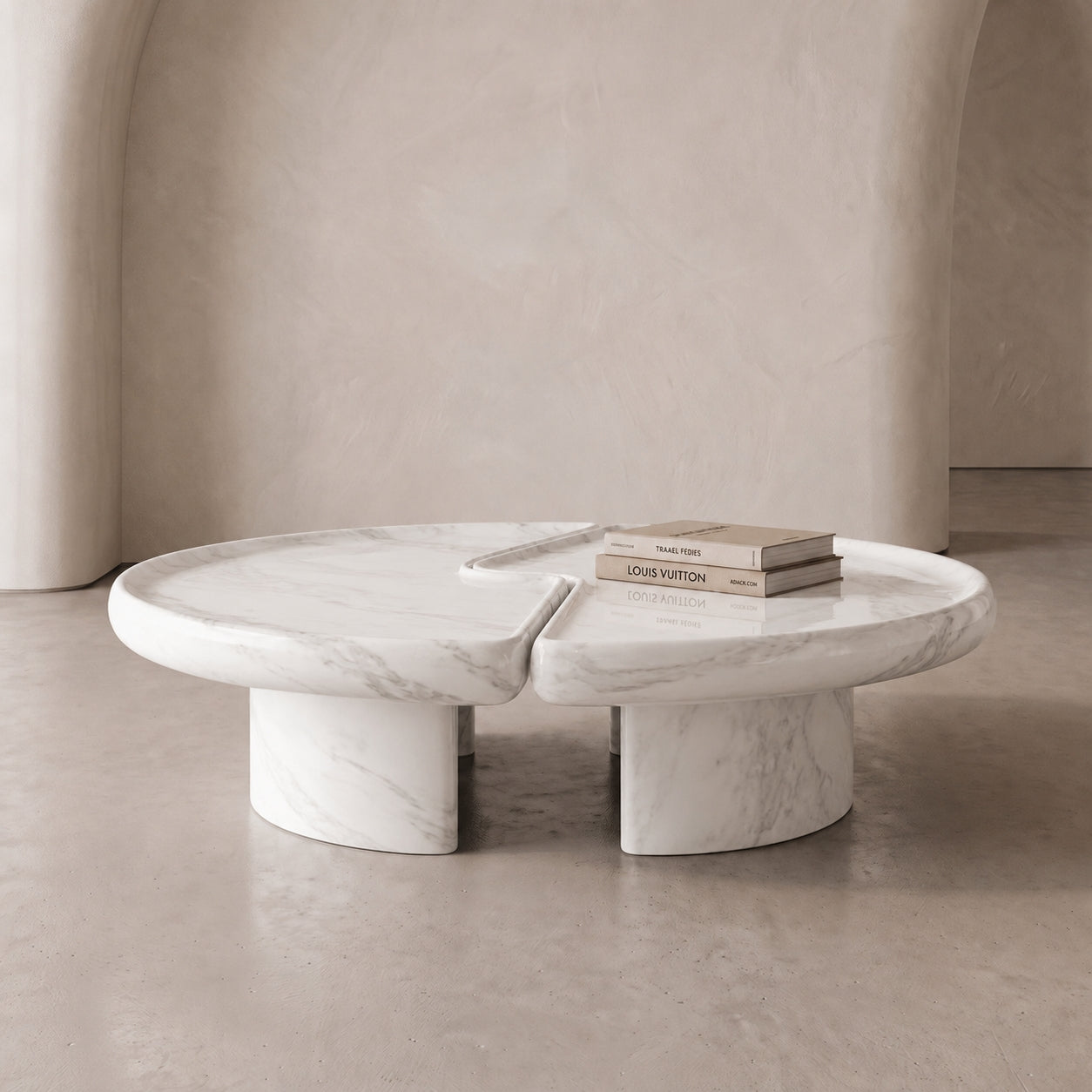 Eclipse Marble Coffee Table