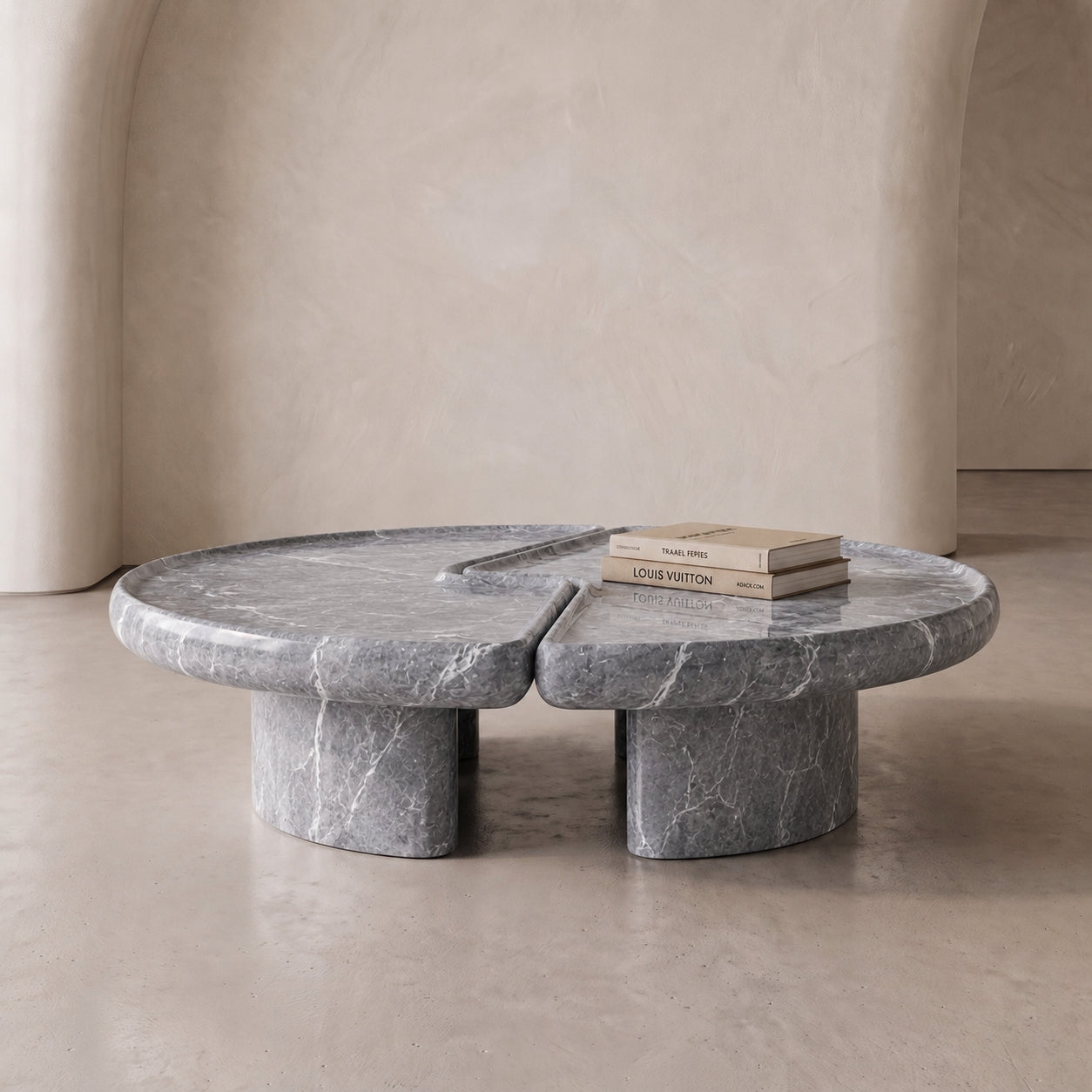 Eclipse Marble Coffee Table