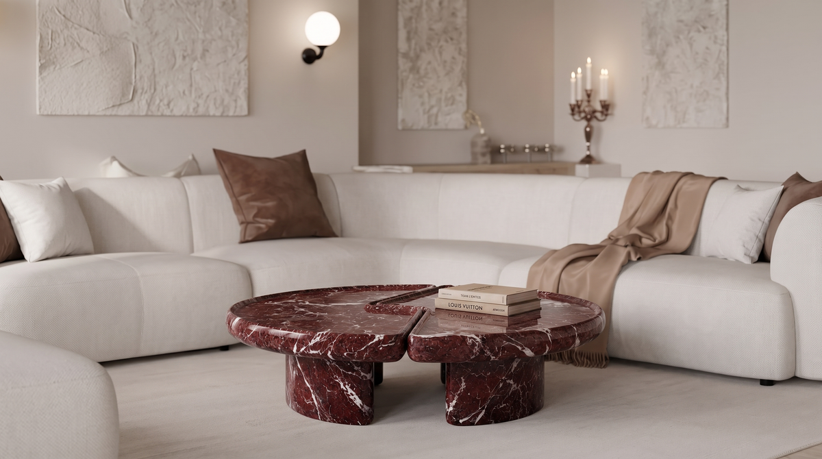 Eclipse Marble Coffee Table