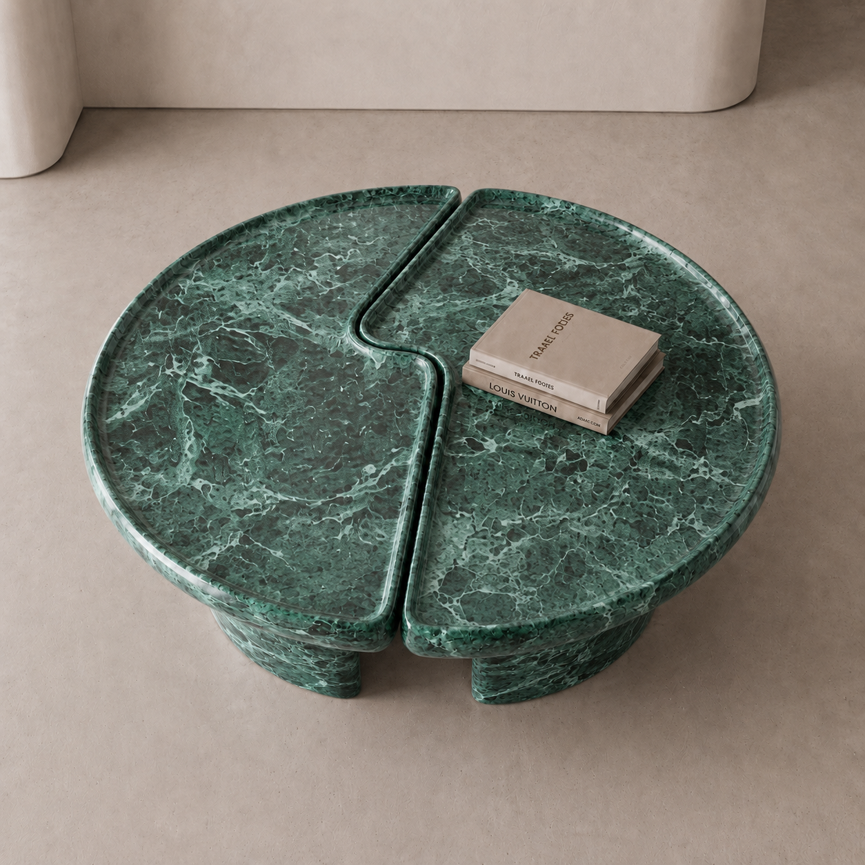 Eclipse Marble Coffee Table