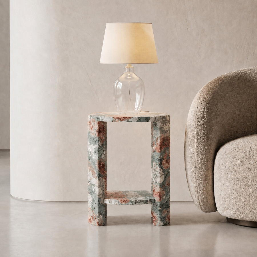 Arcus Marble Side Table