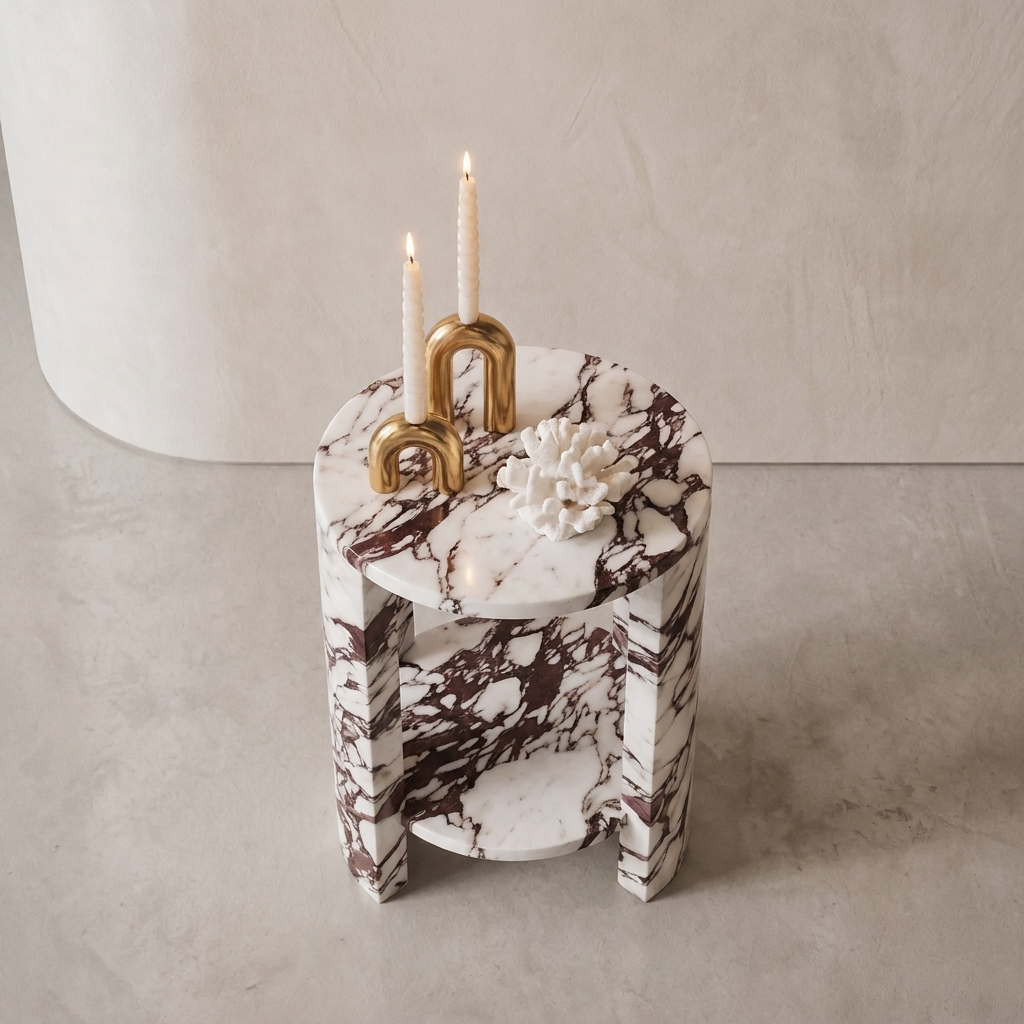 Arcus Marble Side Table | Stoneage Interiors