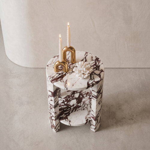 Arcus Marble Side Table | Stoneage Interiors