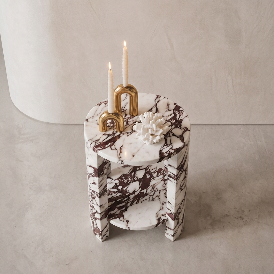 Arcus Marble Side Table | Stoneage Interiors