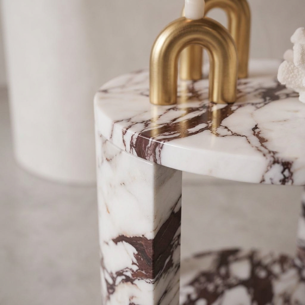 Arcus Marble Side Table | Stoneage Interiors