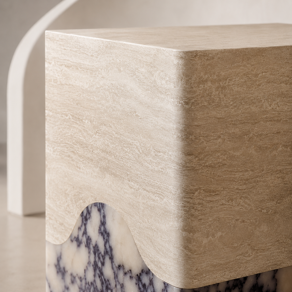 Harmony Marble Side Table | Stoneage Interiors