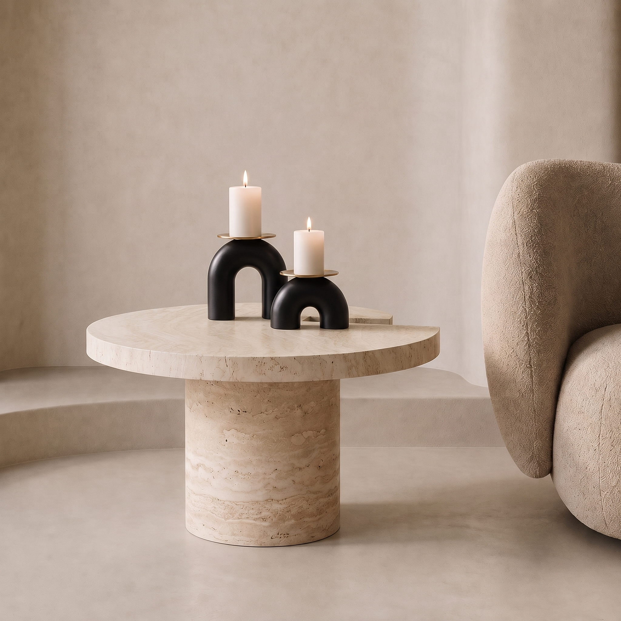 Halo Marble Side Table