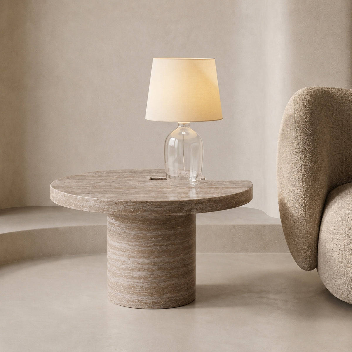 Halo Marble Side Table
