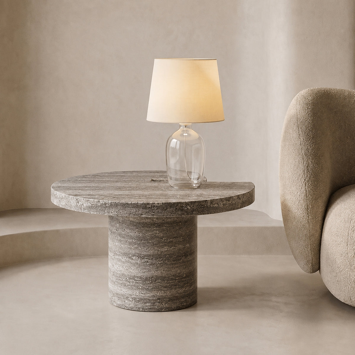 Halo Marble Side Table