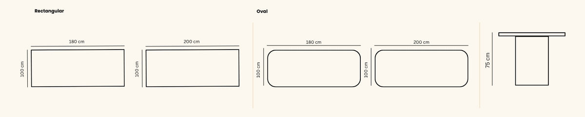 Landscape technical line drawing of 