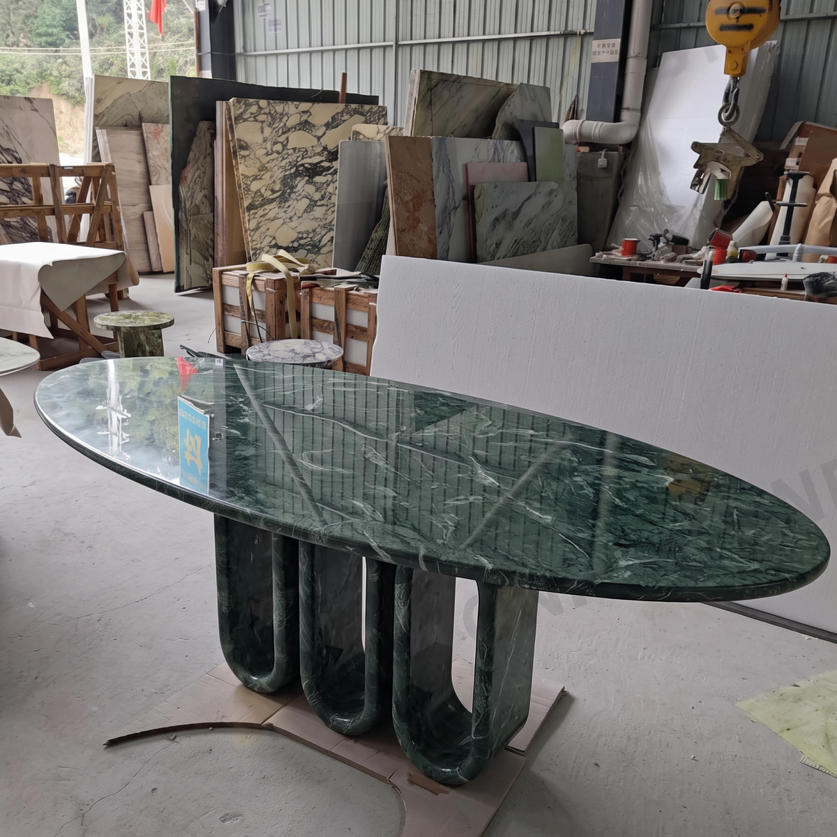 Luma Marble Dining Table